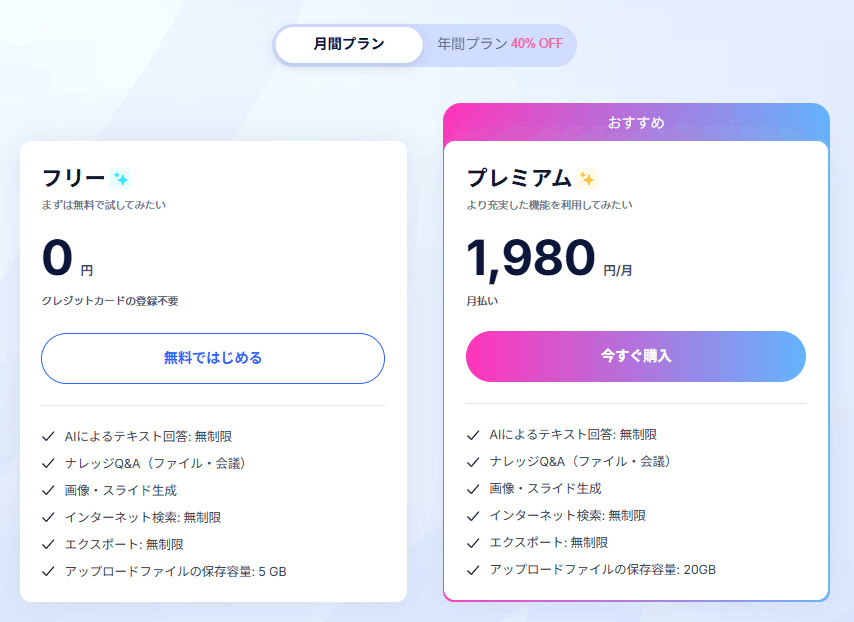 Notta Brain　料金